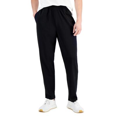 Id Ideology Men's Open Jogger Pants  Deep Black Size 3XLT