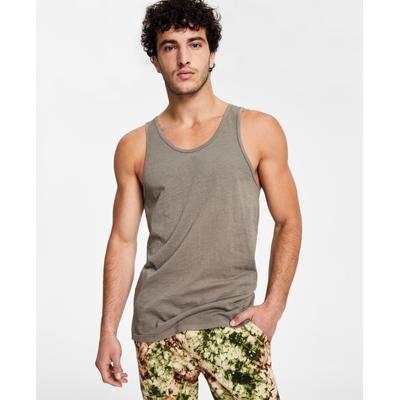 Sun + Stone Mens Garment Dyed Tank Green 2XL