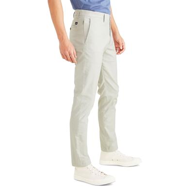 Dockers Men's Alpha Slim Fit Smart Flex Stretch Chino Pants Light Grey 38 x 32