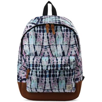 Sun + Stone Mens Tie Dyed Backpack Bag One Size Blue