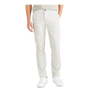 Docker's Mens Slim Fit 4 Way stretch Chino Pants Grey 36 X 34