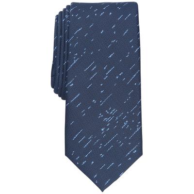 Alfani Men's Slim Abstract Tie - Blue NAVY
