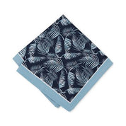 Alfani Men's Light Blue Leaves Pocket Square OS