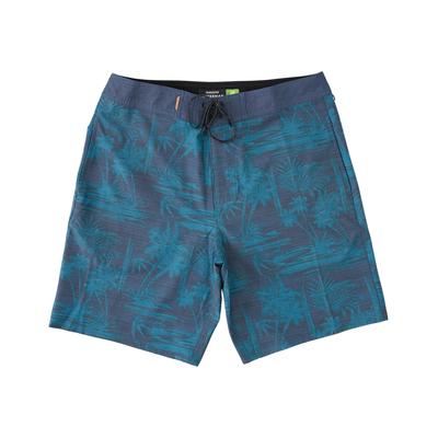 Quiksilver Waterman Island Times Board Shorts  Midnight Navy Dark Blue 36 Reg