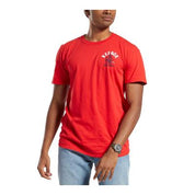 Reebok Mens Icon Logo Shirt Sleeve T-Shirt Red 2XL