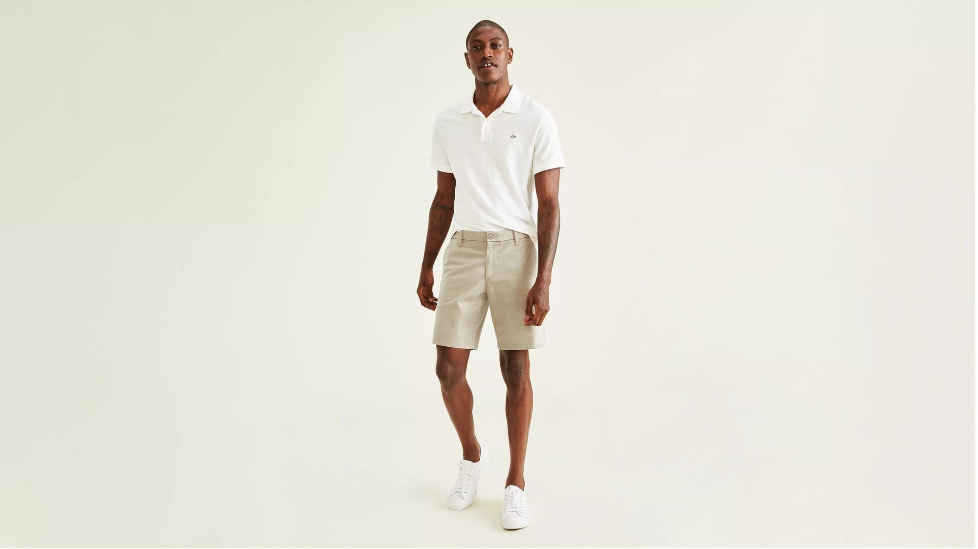 Dockers Men's Big and Tall Ultimate 9.5" Shorts Tan 50"