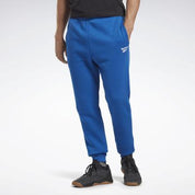 Reebok Men's Identity Fleece Drawstring-Waist Logo Jogger Pants Vector Blue 2XL