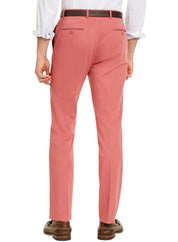 Tommy Hilfiger Mens Modern fit Dress Pants 33 / 32 Light Red Solid
