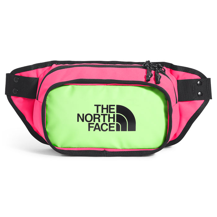 The North Face Mens Explore Hip Pack Fannypack Bright Green  Pinkl