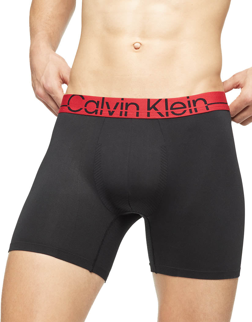 Calvin Klein Techno Minimal Boxer Brief XL Black Red