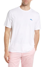 Tommy Bahama Men's Bay Of Palms Graphic Tee Xxxl White