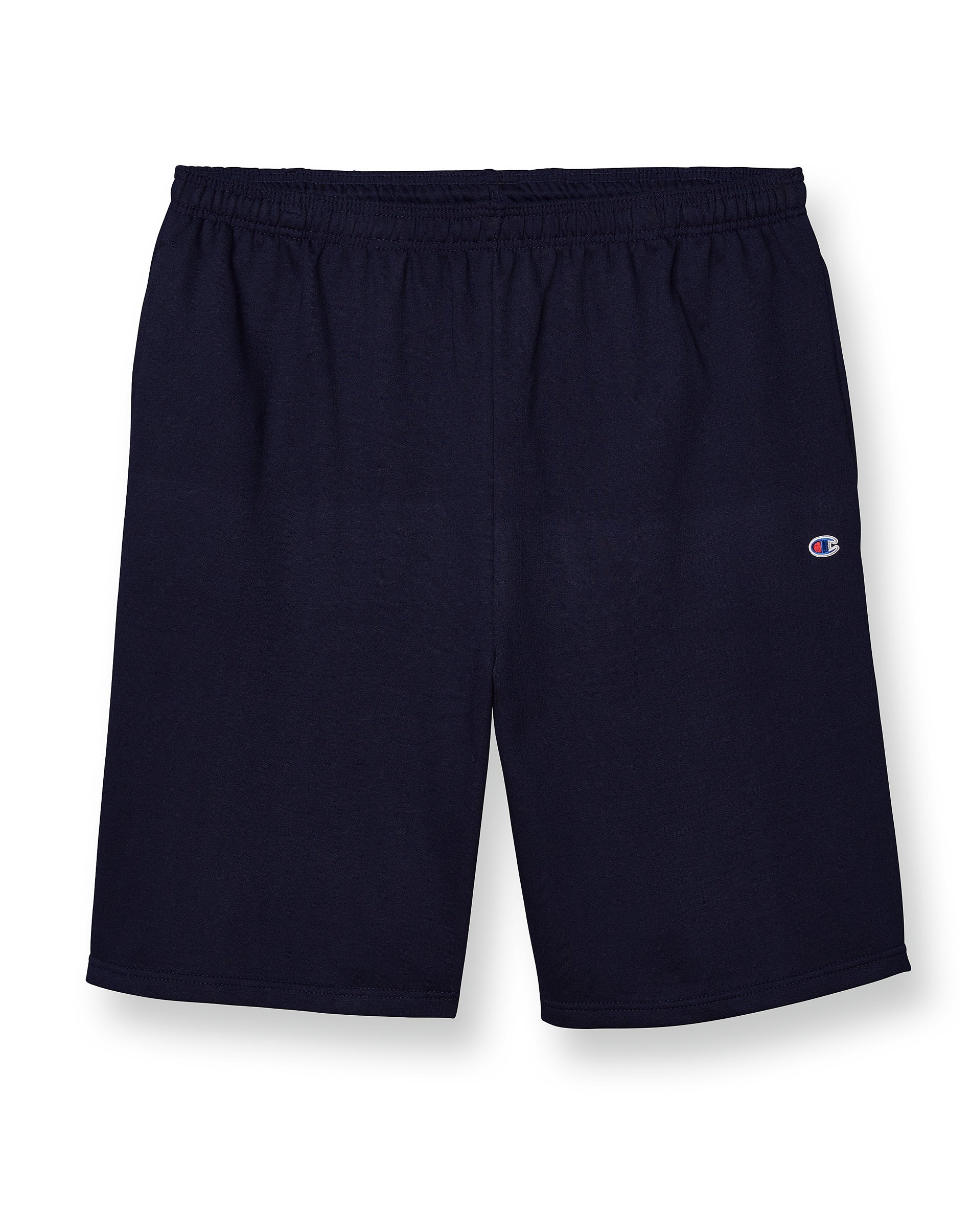Champion Mens Big Tall 10 Inseam Fleece Shorts Navy Blue 3XL