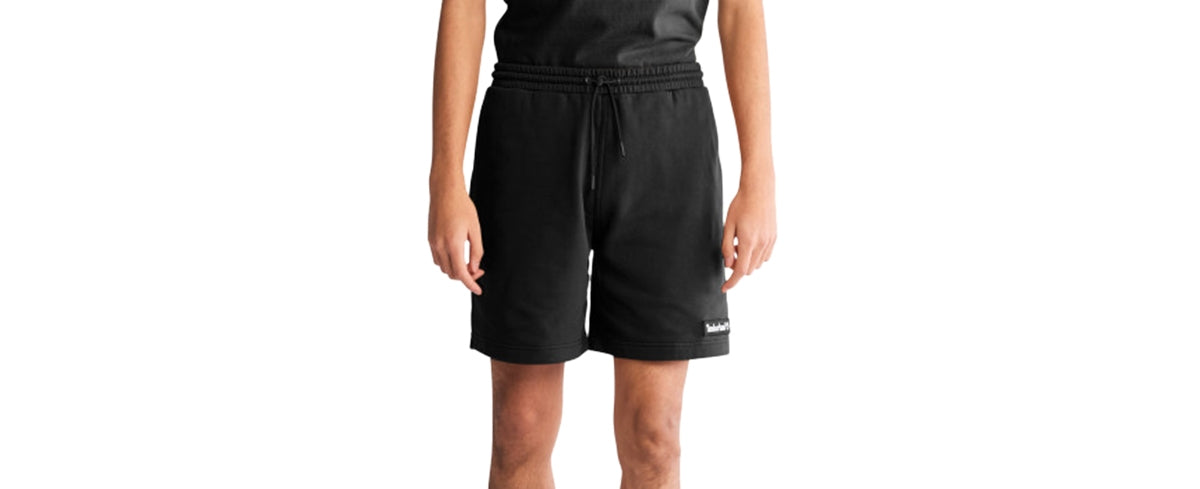 Timberland Men's Woven Badge Sweat Shorts Black XL