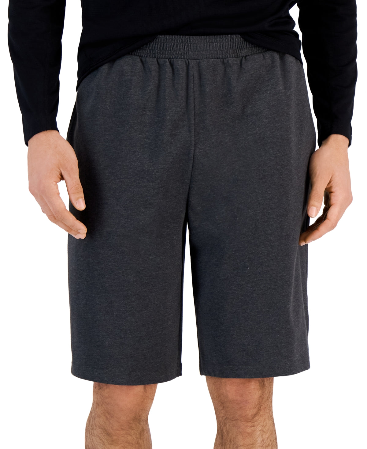 ID Ideology Men's Jersey-Knit Shorts Black 2XL