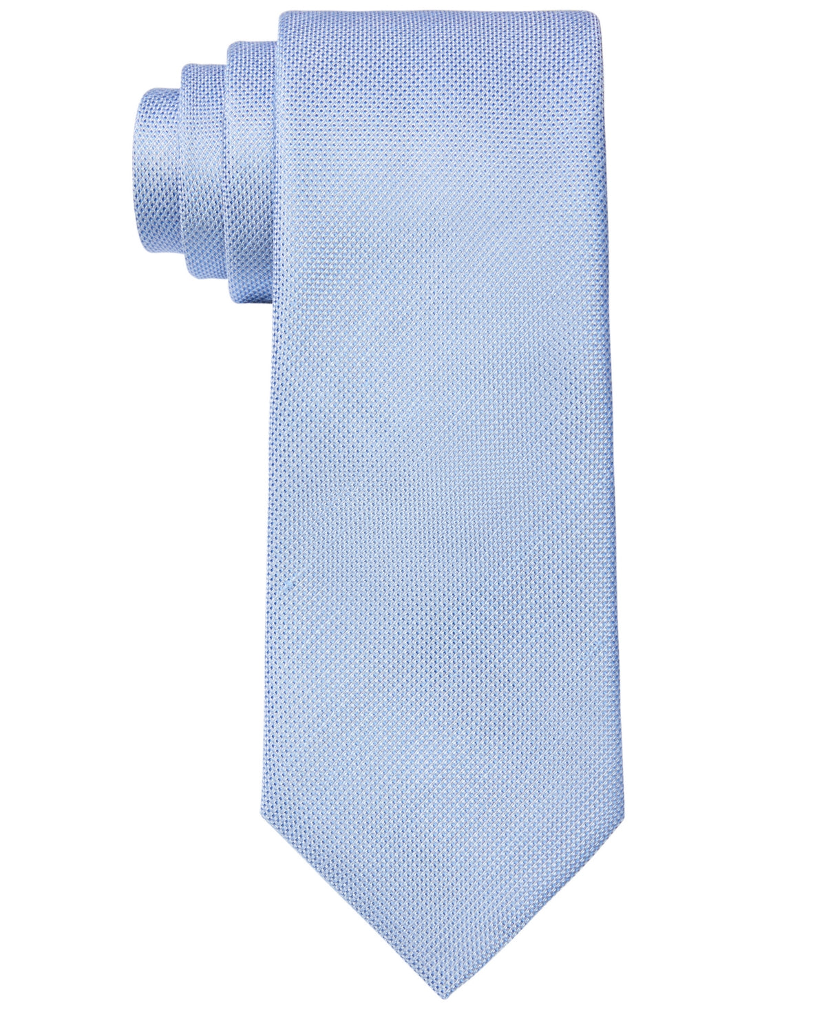 Calvin Klein Men's Slim Diamond Tie Blue Regular Size