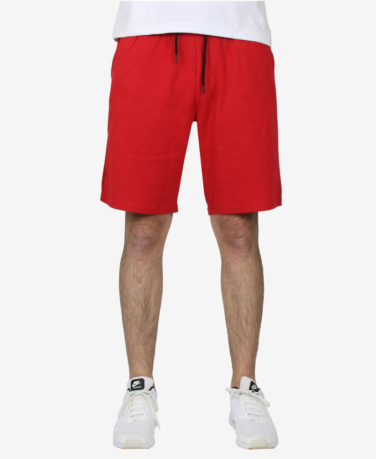 Wicked Stitch Men's Tech Performance Shorts Red Medium