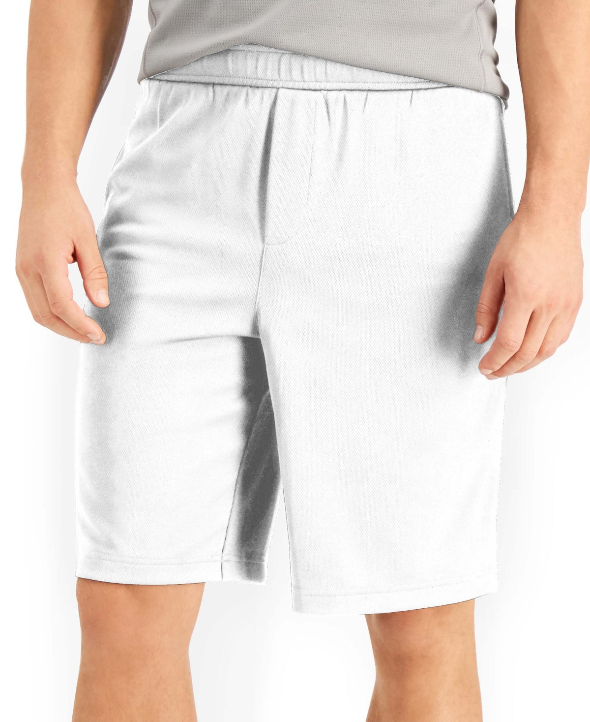 Id Ideology Mens Mesh Break Shorts White Small