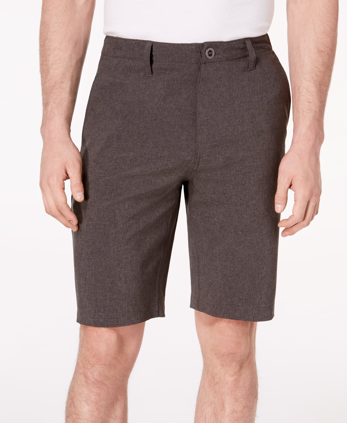 Volcom Men's Kerosene Hybrid Shorts Charcoal Grey Heather 32