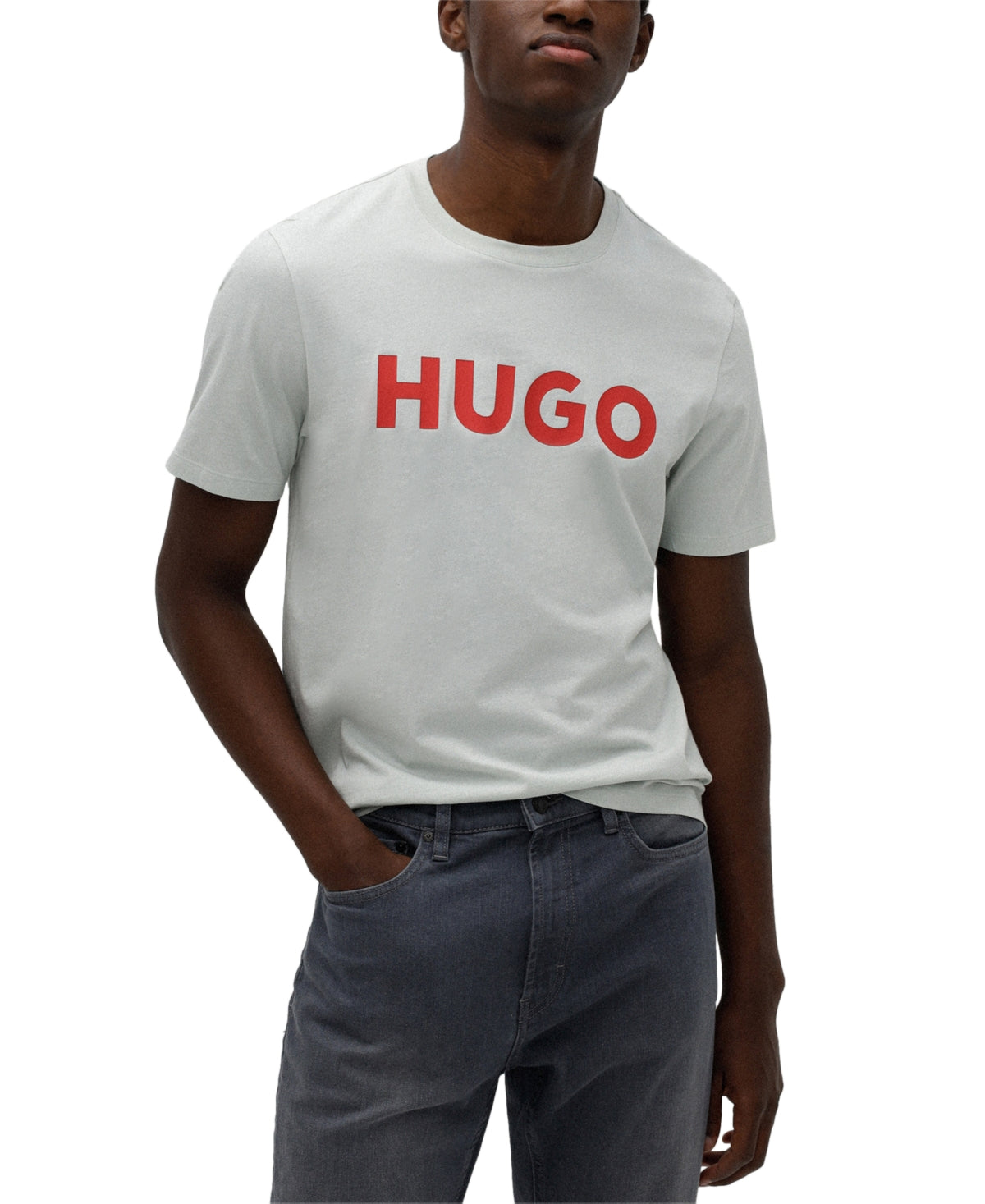 Hugo Boss Mens Dulivio Logo T Shirt XL Mnt Green