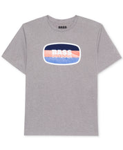 BASS OUTDOOR Mens Logo Short Sleeve T Shirt Grey Heather XL