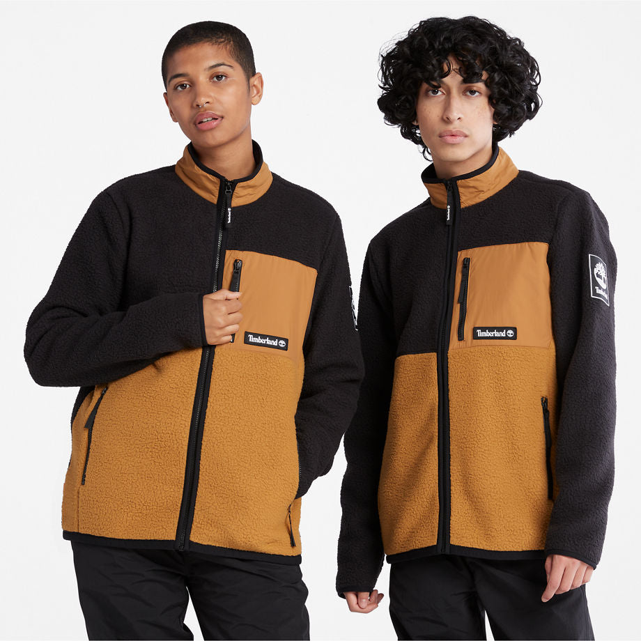 Timberland Men's Outdoor Archive Wheat Boot-Black Jacket Large