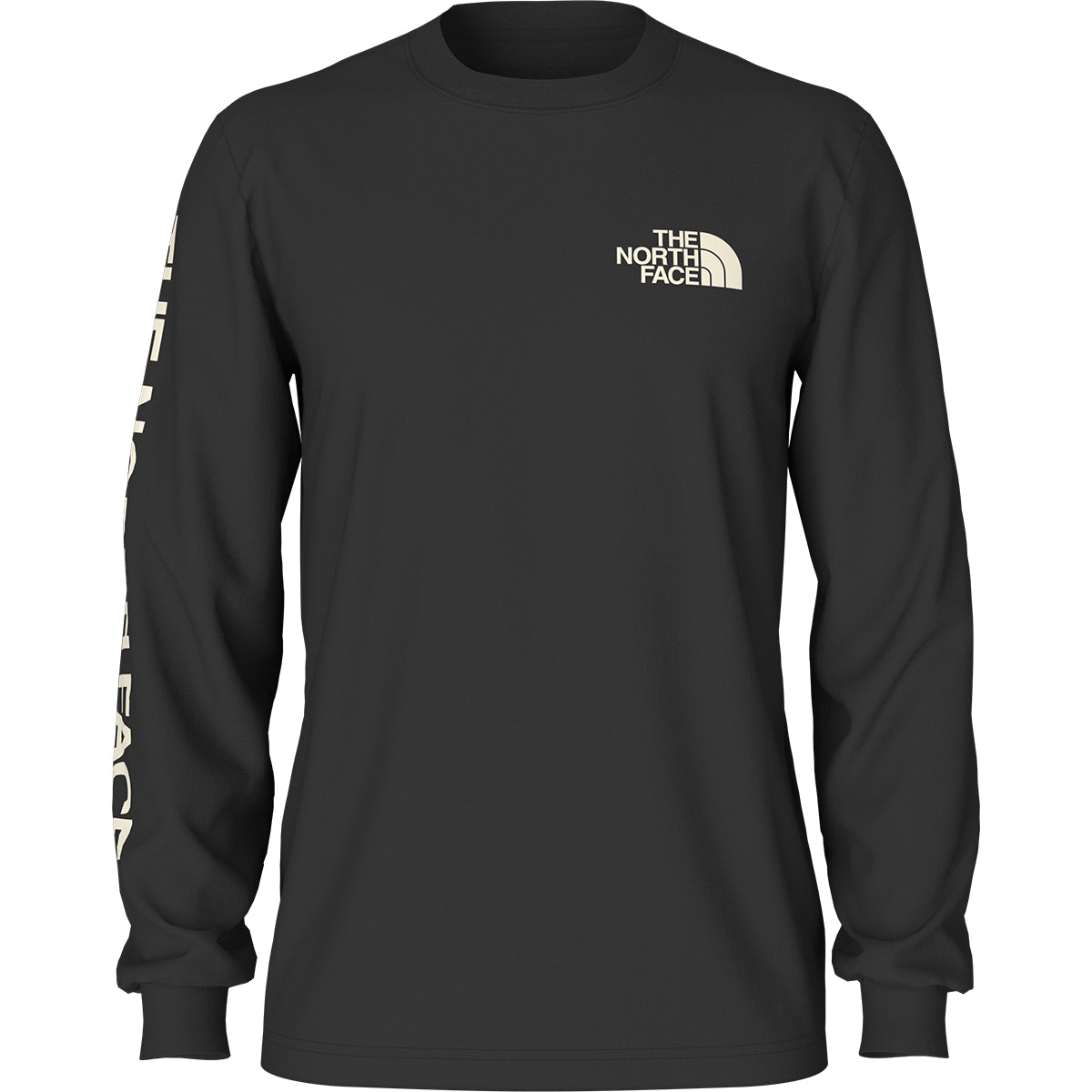 The North Face Mens Cotton Hit Tee Shirt Black White XXL 2XL