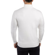 X Ray Men's Basic Mock Neck Sweater Off White XL