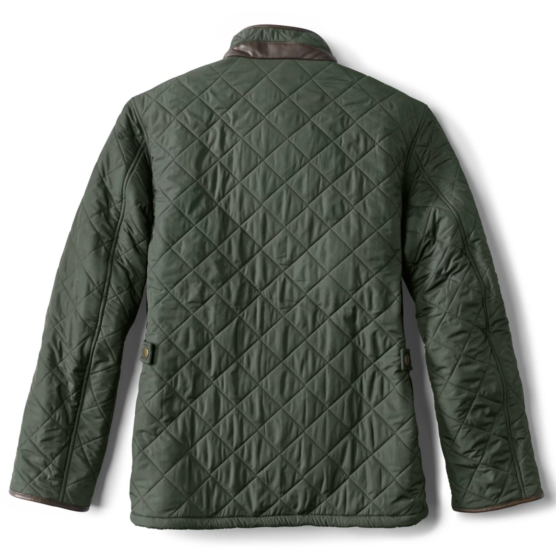 Barbour Mens Powell Quilted Jacket Olive Green XXL