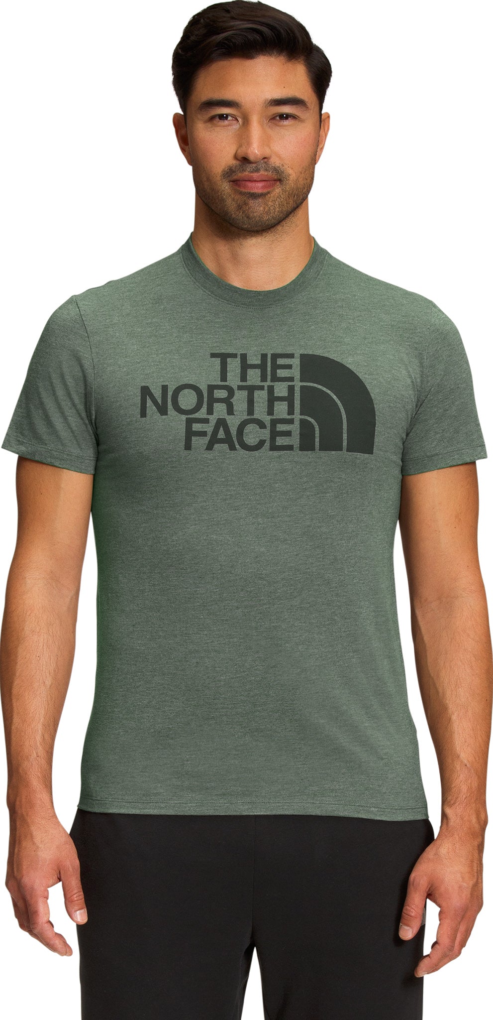 The North Face Men's Short Sleeve Half Dome Tee  S Dark Green