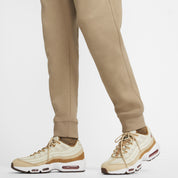 Nike Mens Nike Club Jogger Sweatpants Khaki Beige  XL