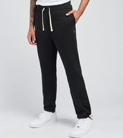 Polo Ralph Lauren Mens Classic fit Casual Pants Large  Black Solid