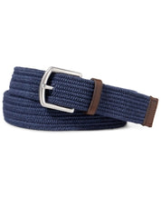 Polo Ralph Lauren Men's Stretch Waxed Belt Blue XL