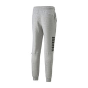 Puma Mens Power Fleece Sweatpants Light Grey 2XL