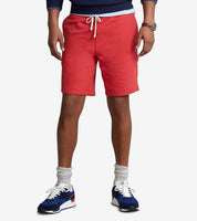 Polo Ralph Lauren Mens Fleece Shorts Red Size XL