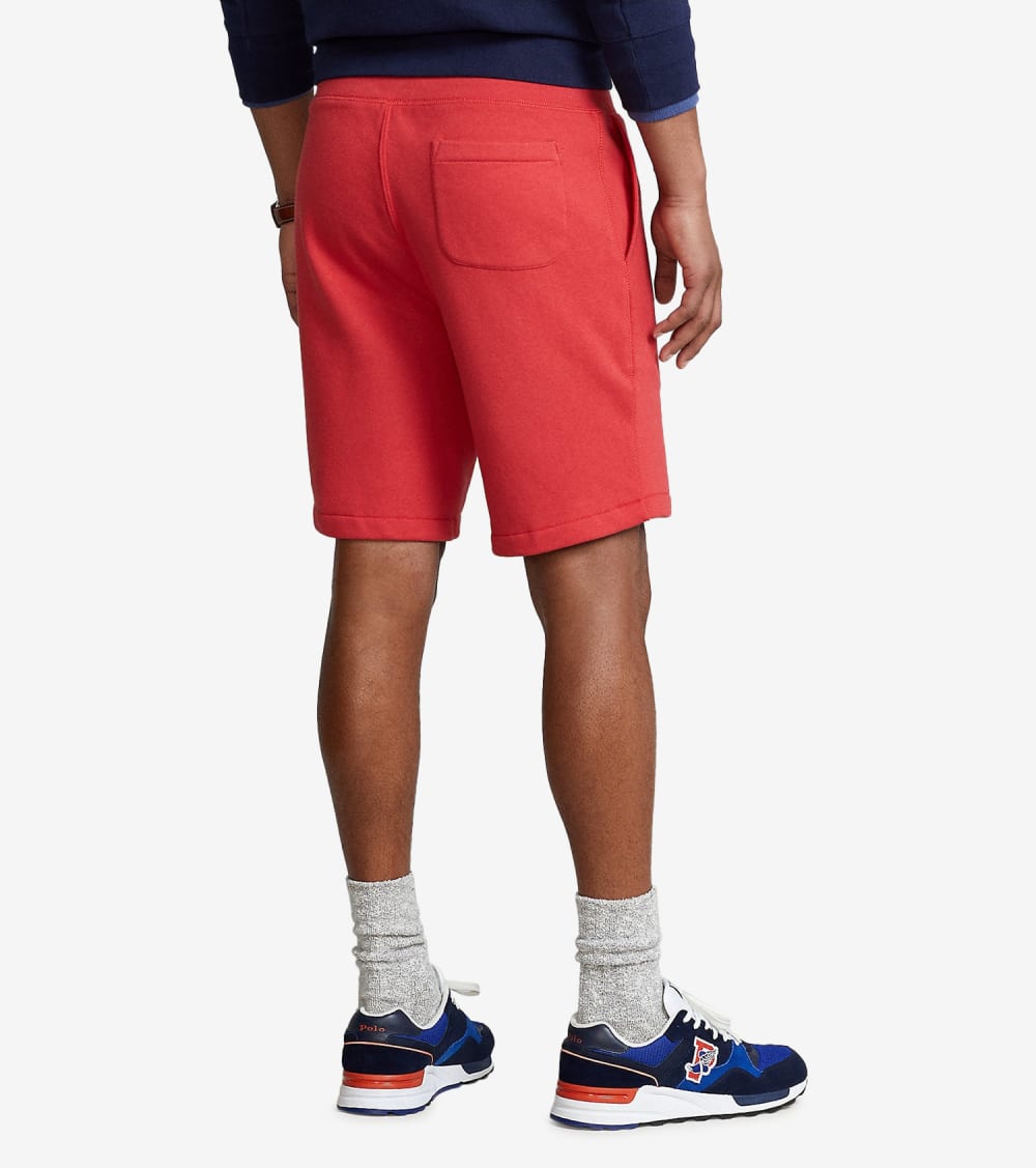 Polo Ralph Lauren Mens Fleece Shorts Red Size XL