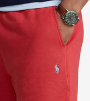 Polo Ralph Lauren Mens Fleece Shorts Red Size XL