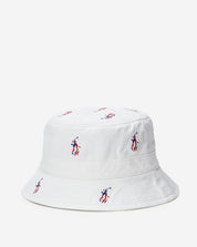Polo Ralph Lauren Men's Pony Bucket Hat White Small