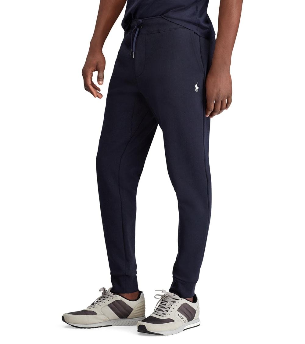 Polo Ralph Lauren Men's Double Knit Jogger Sweat Pants Aviator Navy Blue Small