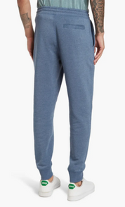 Original Penguin Mens Slim Fit Solid Fleece Jogger Sweatpants Blue 2XL