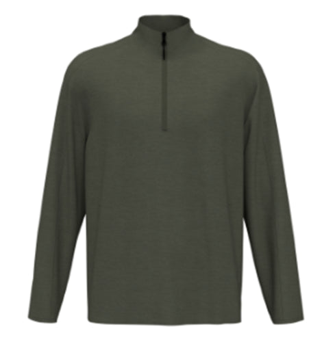 Pga Tour Men's Moisture-Wicking Quarter Zip Golf Pullover Jacket Green Large