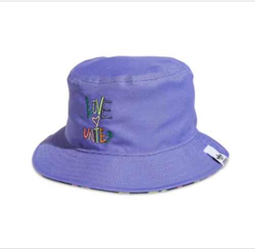 Adidas Mens Originals Pride Reversible Bucket Hat Purple ONE SIZE