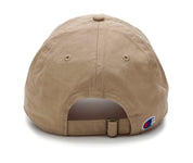 Champion Mens Logo Baseball Hat Tan Adjustable