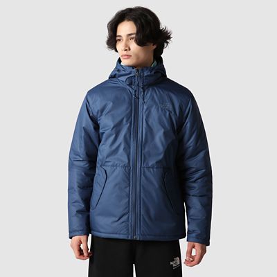 The North Face Men's Auburn Hooded Jacket Dark Blue Medium