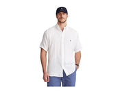 Polo Ralph Lauren Big & Tall Linen Sport Shirt  White 2XB