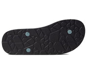 Volcom Mens Concourse Flip Flops Blue Combo 14 D Medium