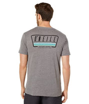 ONeill Mens Headquarters Short Sleeve T Shirt Heather Grey Large
