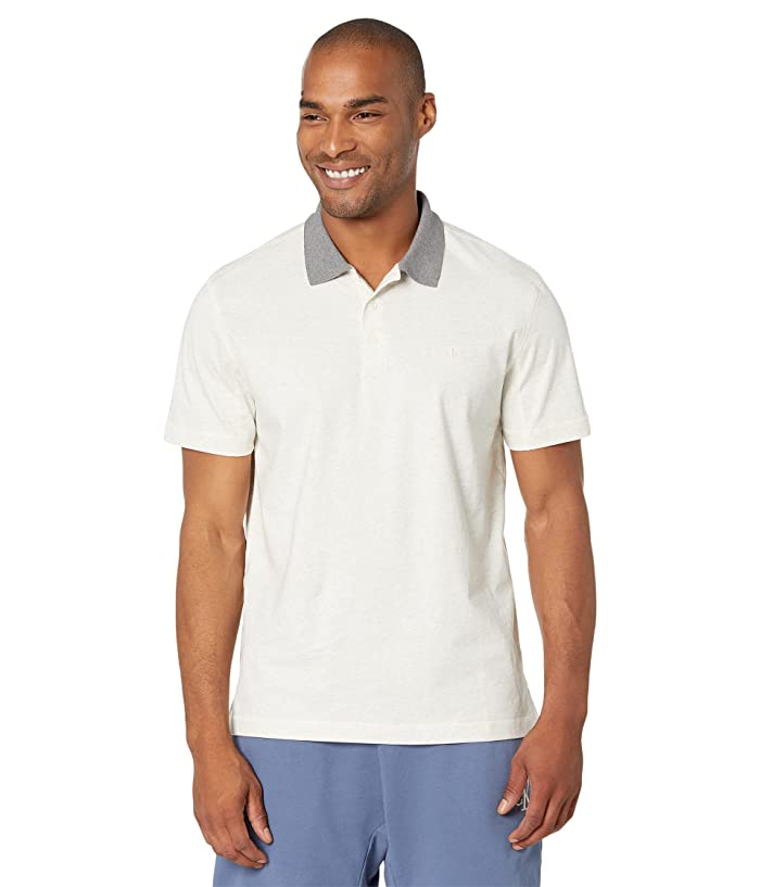 Calvin Klein Short Sleeve Polo Natural Heather Sm