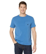 Nautica Performance Deck Pocket Tshirt  Blue Small