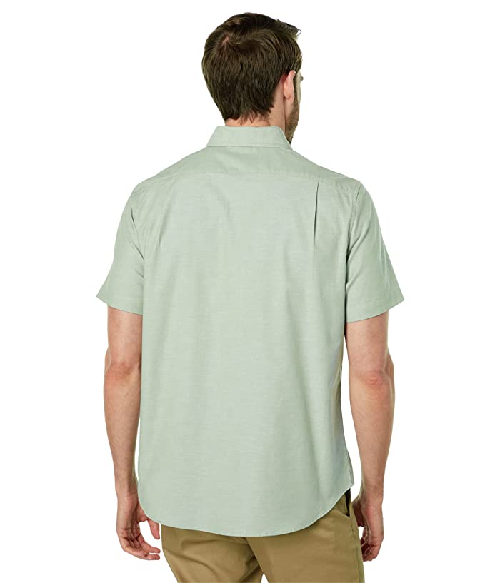 Nautica Men's Stretch Oxford Shirt Green Small