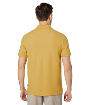 Nautica Mens Sustainably Crafted Short Sleeve Deck Polo Shirt Ochre Beach Medium